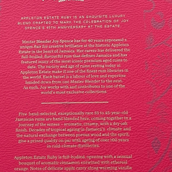 Appleton Rare Ruby Rum - Picture 12 of 15